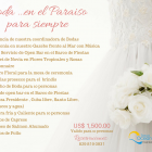 Paquetes de boda!