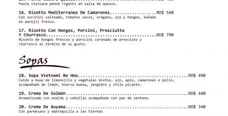 Nuevo menú en nuestro restaurante María Nuevo menú en nuestro restaurante María