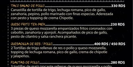 Delivery menu updates Delivery menu updates