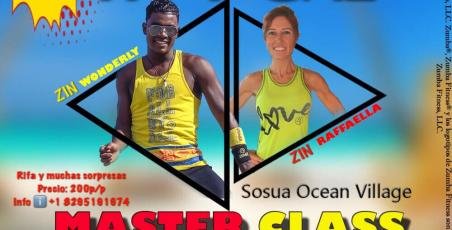 Zumba Master Class at Restaurant Maria!