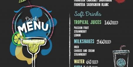 Ice cream at the bar El Barco Ice cream at the bar El Barco