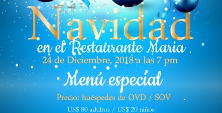 Navidad Deluxe 2018 – RESTAURANTE MARIA Navidad Deluxe 2018 – RESTAURANTE MARIA