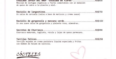 Saint Valentine's Day at the Restaurant Maria