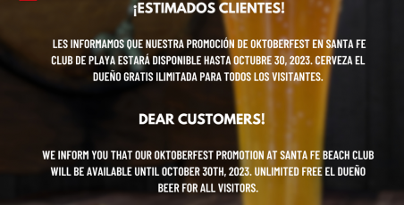 TAKE ADVANTAGE OF OUR OKTOBERFEST OFFER