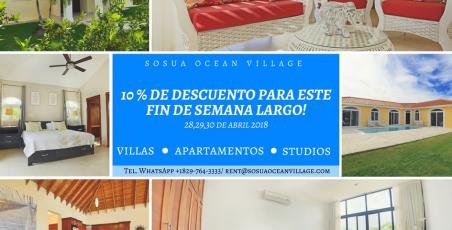 Fin de Semana Largo- 10% de descuento! Fin de Semana Largo- 10% de descuento!