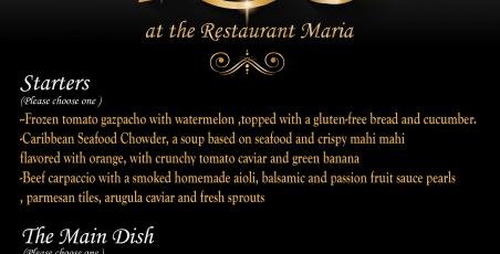 New Year 2018 celebration at our restaurant Maria at Ocean Village Deluxe! New Year 2018 celebration at our restaurant Maria at Ocean Village Deluxe!