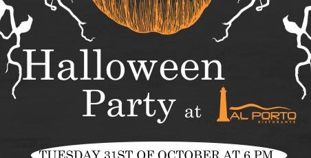 Halloween party at our restaurant Al Porto! Halloween party at our restaurant Al Porto!