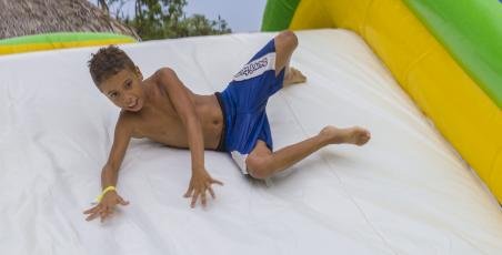 Ready, set, play! Let the inflatable fun begin!