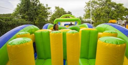 Ready, set, play! Let the inflatable fun begin!