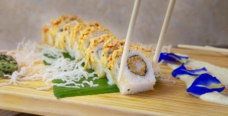 Sushi at the Restaurant Maria New Mexican and Asian cuisine at the Restaurant Maria