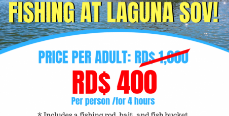60% DISCOUNT ON FISHING AT LAGUNA SOV!