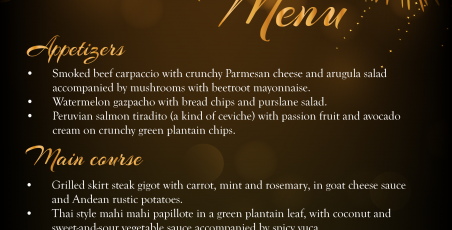 NEW YEAR DELUXE 2018 – MARIA RESTAURANT