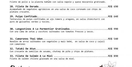 Nuevo menú en nuestro restaurante María Nuevo menú en nuestro restaurante María