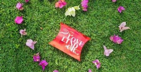 Flower heart Flower heart surprise for St Valentine's