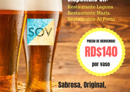 Cerveza artesanal SOV !