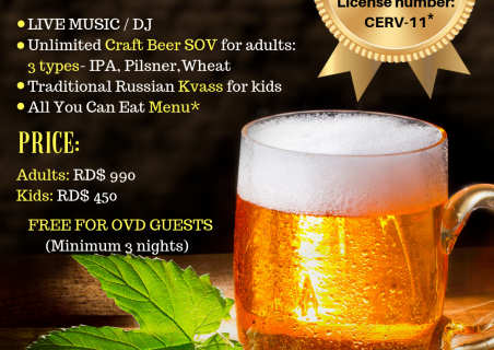 CRAFT BEER FEST AT THE RESTAURANT AL PORTO!