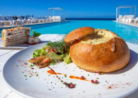 Special dish of the week at the Restaurant Maria.