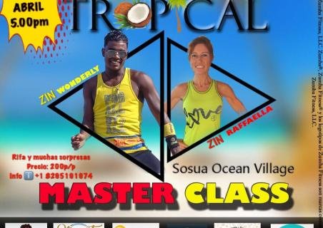 Zumba Master Class at Restaurant Maria! Zumba Master Class at Restaurant Maria!