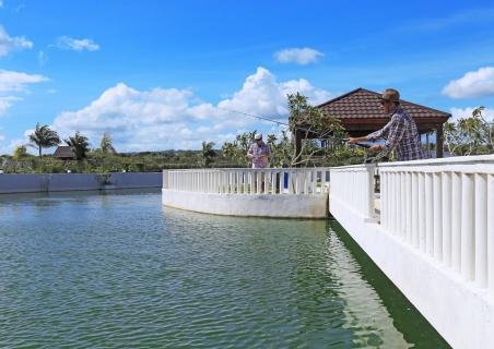 Great news! Our fishing lagoon is opening on July 14th 2018! 