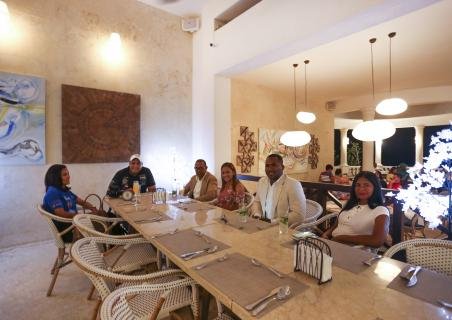 Humor show of the Dominican comedian Jochy Jochy at Restaurant Maria Humor show of the Dominican comedian Jochy Jochy at Restaurant Maria