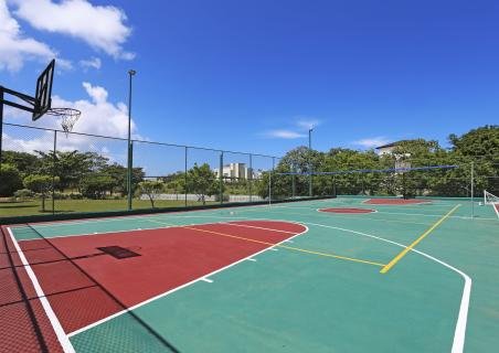 Basketball/Volleyball court at SOV!