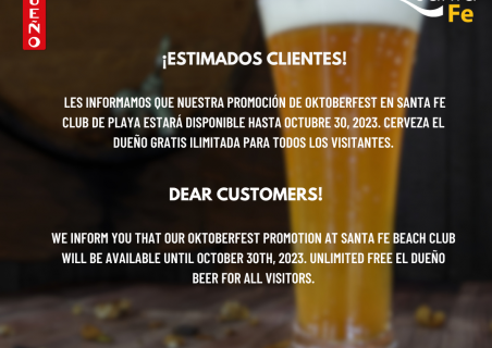 TAKE ADVANTAGE OF OUR OKTOBERFEST OFFER