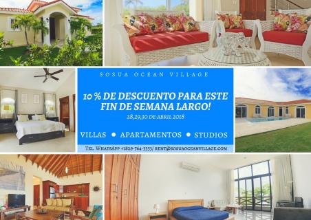 Fin de Semana Largo- 10% de descuento!