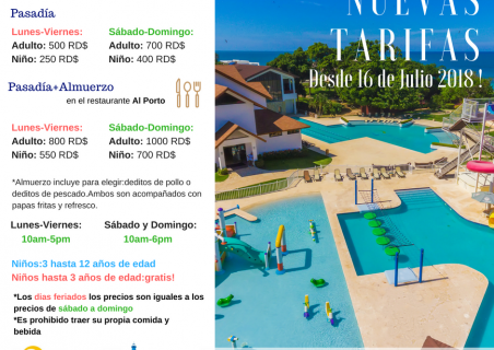 Nuevas Tarifas de Casa Club!