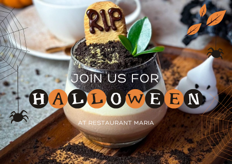Celebrate Halloween at Restaurant María!