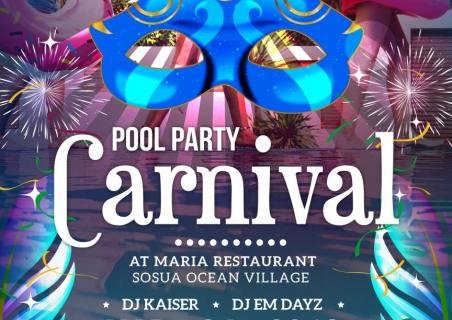 Carnival party at Restaurant Maria Carnival party at Restaurant Maria