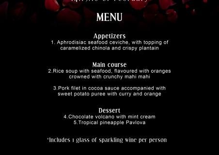 Celebrate Valentine's Day at our restaurant Maria Celebrate Valentine's Day at our restaurant Maria