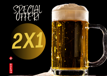 Special Offer: El Dueño Beer 2x1 