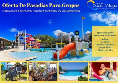 Day Pass Offer for groups.