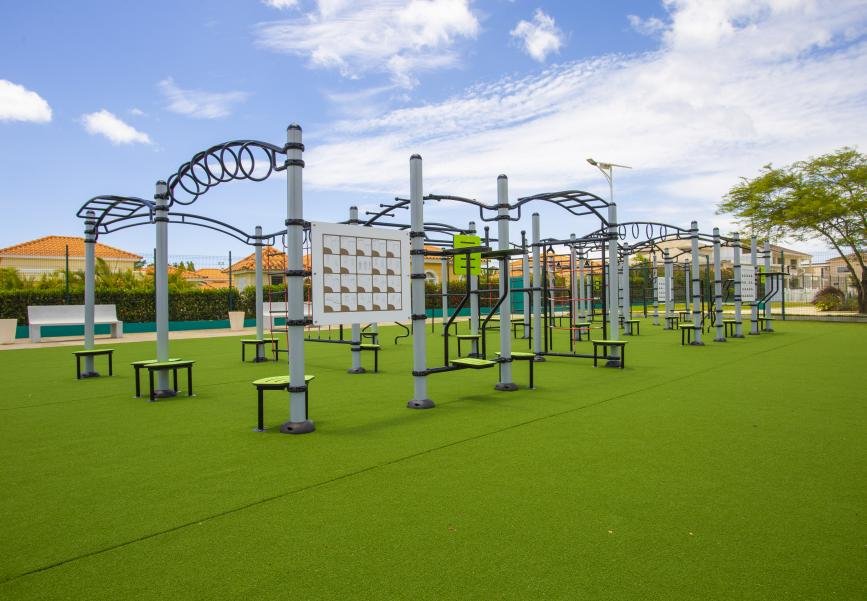 Outdoor gym in Sosua Ocean Village Outdoor gym in Sosua