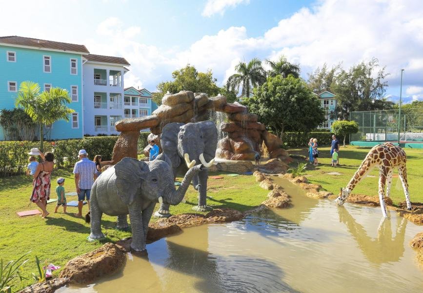 Сафари Парк в Sosua Ocean Village Детская площадка в Сосуа