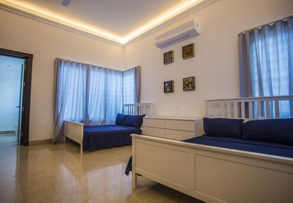 Beachfront exclusive 4-bedroom villa