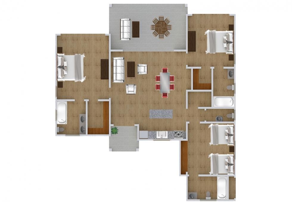 Spacious 3-bedroom villa #21